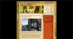 Desktop Screenshot of middleeasterncentre.com